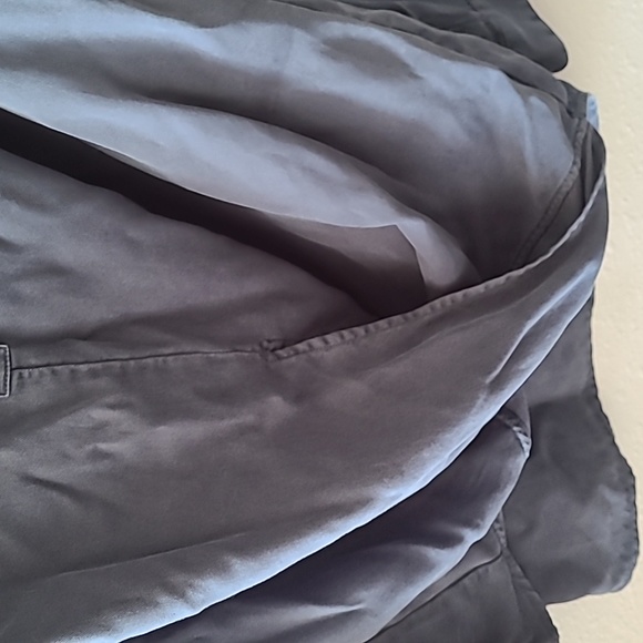 Harper Slate Blue Twist Front Tunic Top, L - Picture 3 of 6